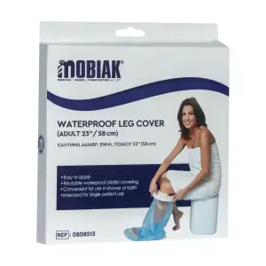 Waterdichte gipsbeschermer, been volwassene 58,4 cm | MOBIAK