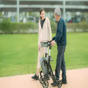 Rollator Walker Action White 136 kg – MOBIAK