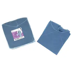 Εξεταστική Μπλούζα Non-Woven Γαλάζια 115x137 cm | Soft Care
