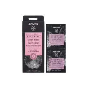 Gentle Cleansing Face Mask with Pink clay 2x8ml