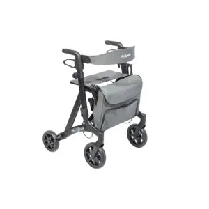 Action Black Rollator Walker by MOBIAK – Supports up to 136 kg