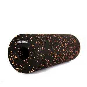 Foam roller Ultra Light 45x15 cm Nero/arancione | REA