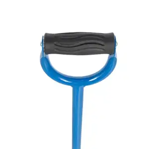 Μπαστούνι Τετράποδο PREMIUM με Κλειστή Λαβή – MOBIAK | Χρώμα Μπλε