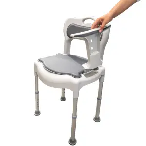 Shower Commode Chair 120 kg – MOBIAK