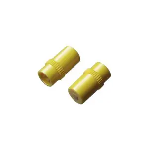 IN-stopper, Luer-lock fitting, yellow