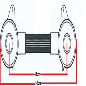 Χειρολαβή Μπάνιου με Βεντούζες 40,6 cm – MOBIAK