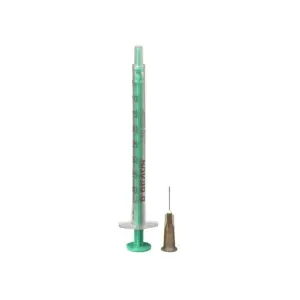 Insulin Syringes INJEKT 40 Duo with enclosed cannula, 1.0 ml