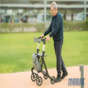 Rollator Walker Action Black 136 kg – MOBIAK