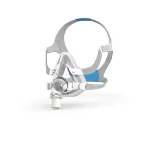 Masg CPAP Wyneb Llawn Tawel ResMed AirTouch F20 – Maint Bach | Ewyn Cof a Thechnoleg QuietAir