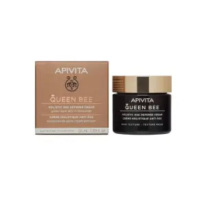 Apivita Queen Bee Holistic Age Defense Cream Rich Texture with Royal Jelly 50ml