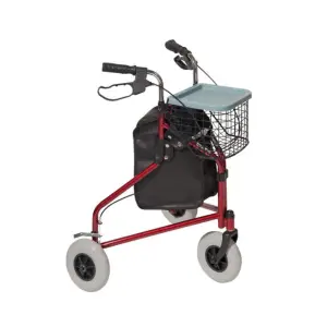 Mobiak 3-Wheel Rollator Walker – Lightweight Mobility Support