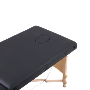 Ξύλινο Πτυσσόμενο Κρεβάτι Μασάζ 60 cm με Αξεσουάρ – MOBIAK