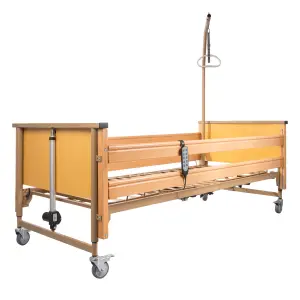 Elektr. Pflegebett VIRGO II, Metalllatten, 180 kg | MOBIAK
