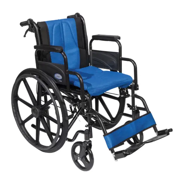 Mobiak Golden Αναπηρικό Αμαξίδιο Μπλε - Μαύρο 0808481
