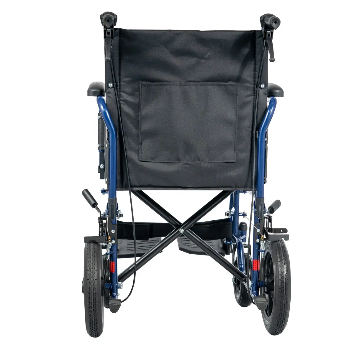 Αναπηρικό Αμαξίδιο Μεταφοράς Gemini Blue | MOBIAK | 43 cm