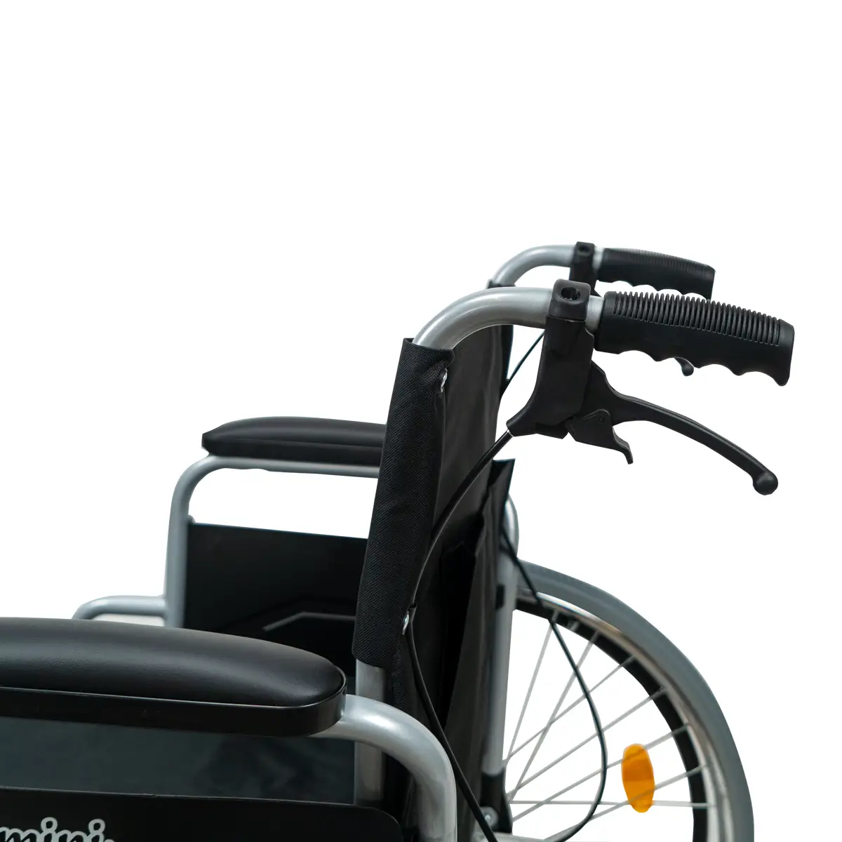 Αναπηρικό Αμαξίδιο Απλού Τύπου Gemini – MOBIAK | 43 cm