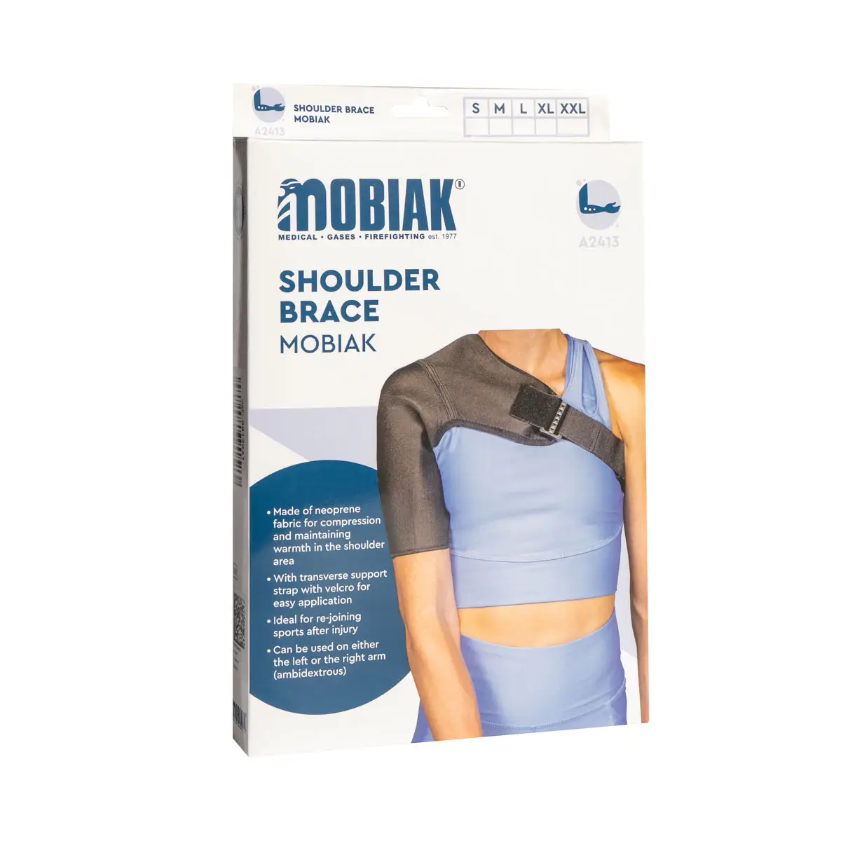 Ωμίτης Neoprene | MOBIAK | Μέγεθος S (34–36 cm)