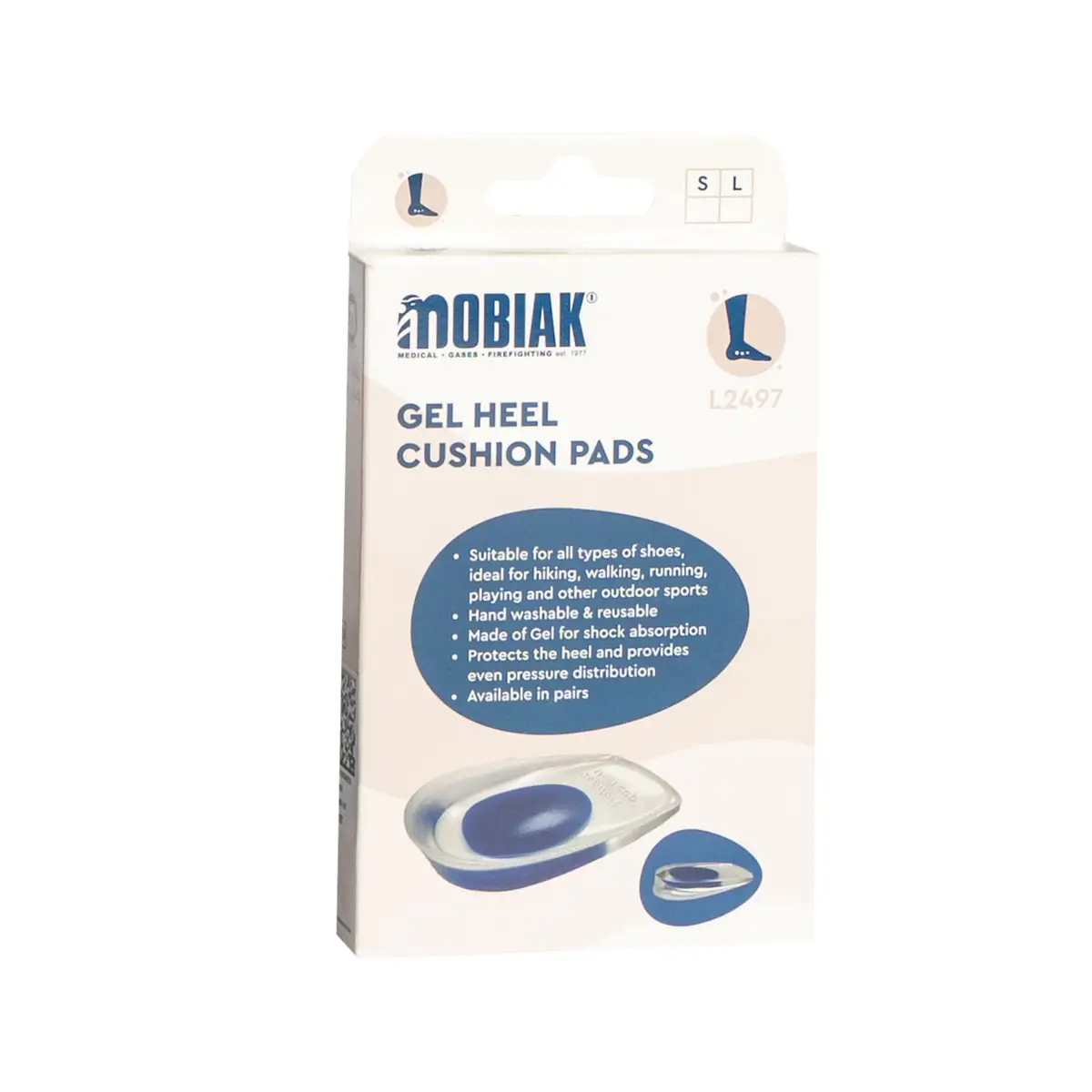 Υποπτέρνιο Gel (ζεύγος) | MOBIAK | S (Νο 35–39)