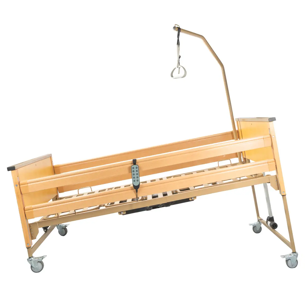 Elektr. Pflegebett VIRGO II, Metalllatten, 180 kg | MOBIAK