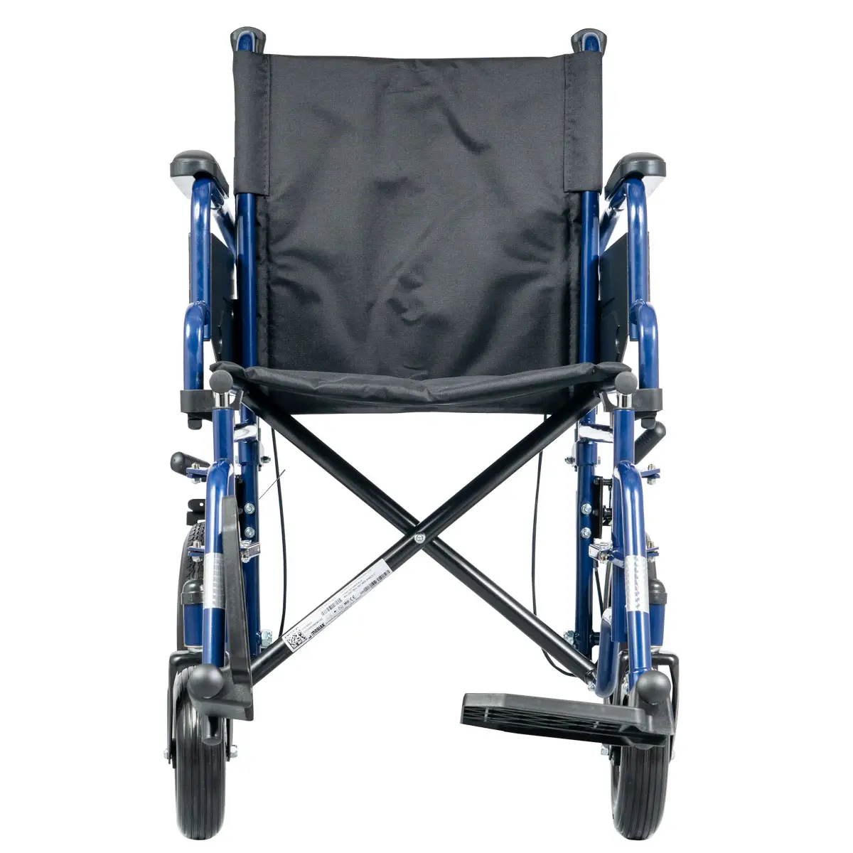 Αναπηρικό Αμαξίδιο Μεταφοράς Gemini Blue | MOBIAK | 43 cm