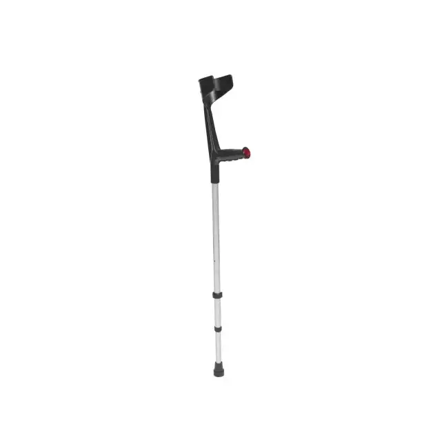 Reinforced Elbow Crutch, Fixed Handle, Blue | MOBIAK
