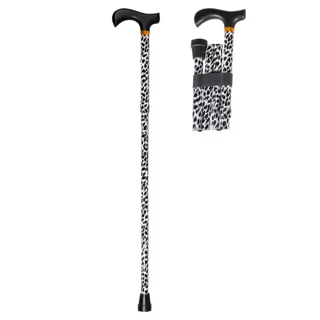 Folding Walking Stick, Aluminium, Bronze 83–93 cm | MOBIAK