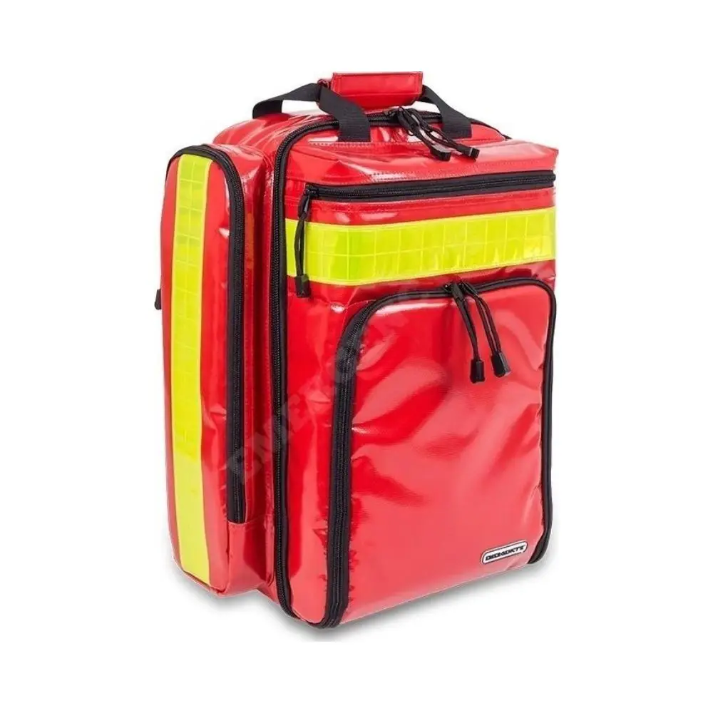 Elite Bags Ιατρική Τσάντα Α' Βοηθειών Rescue Emergency's Αδιάβροχη σε Κόκκινο Χρώμα
