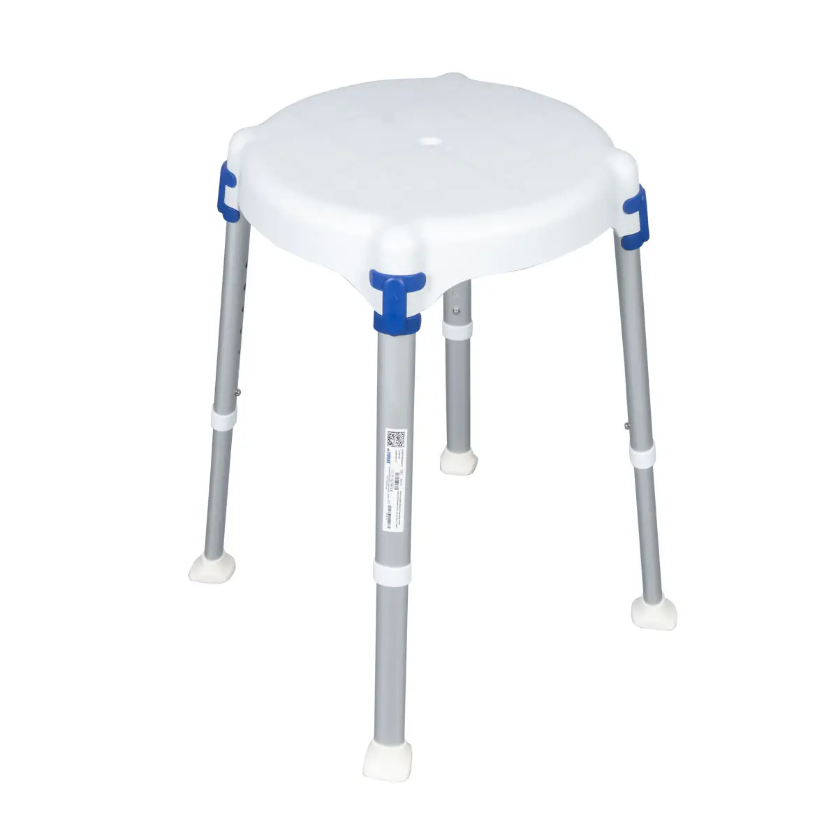 Σκαμπό Μπάνιου Στρογγυλό Ρυθμιζόμενο PRIME, 160 kg | MOBIAK