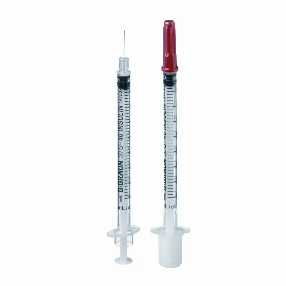 B Braun Omnican 40 - Insulin syringes 30Gx8mm | 1mL | U-40 (100pcs)