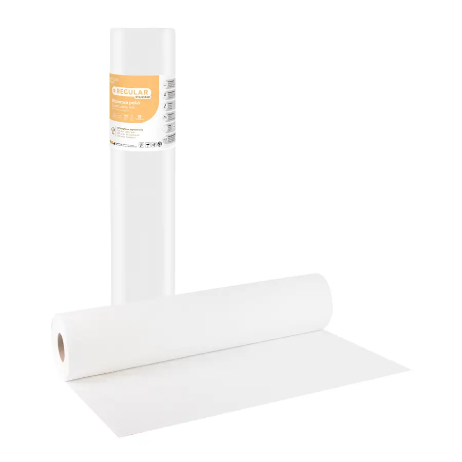 Εξεταστικό Ρολό Regular Normal 1ply 39cm x 50m | Soft Care
