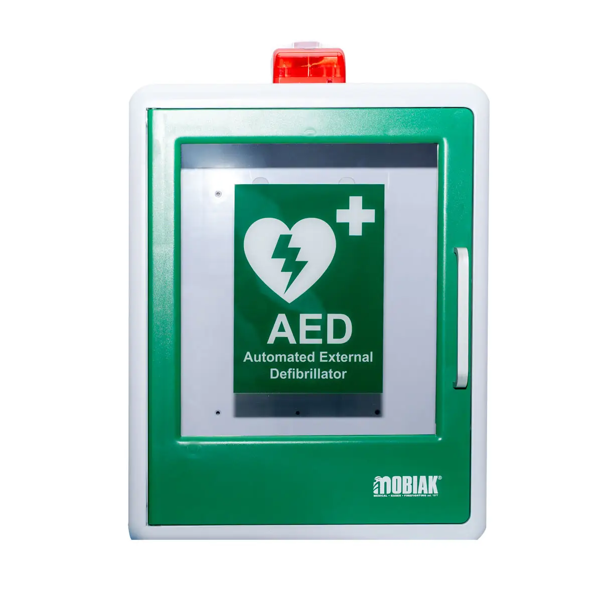 Armoire murale plastique pour DAE avec alarme