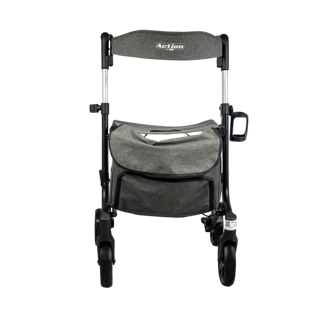 Rollator Walker Action Black 136 kg – MOBIAK