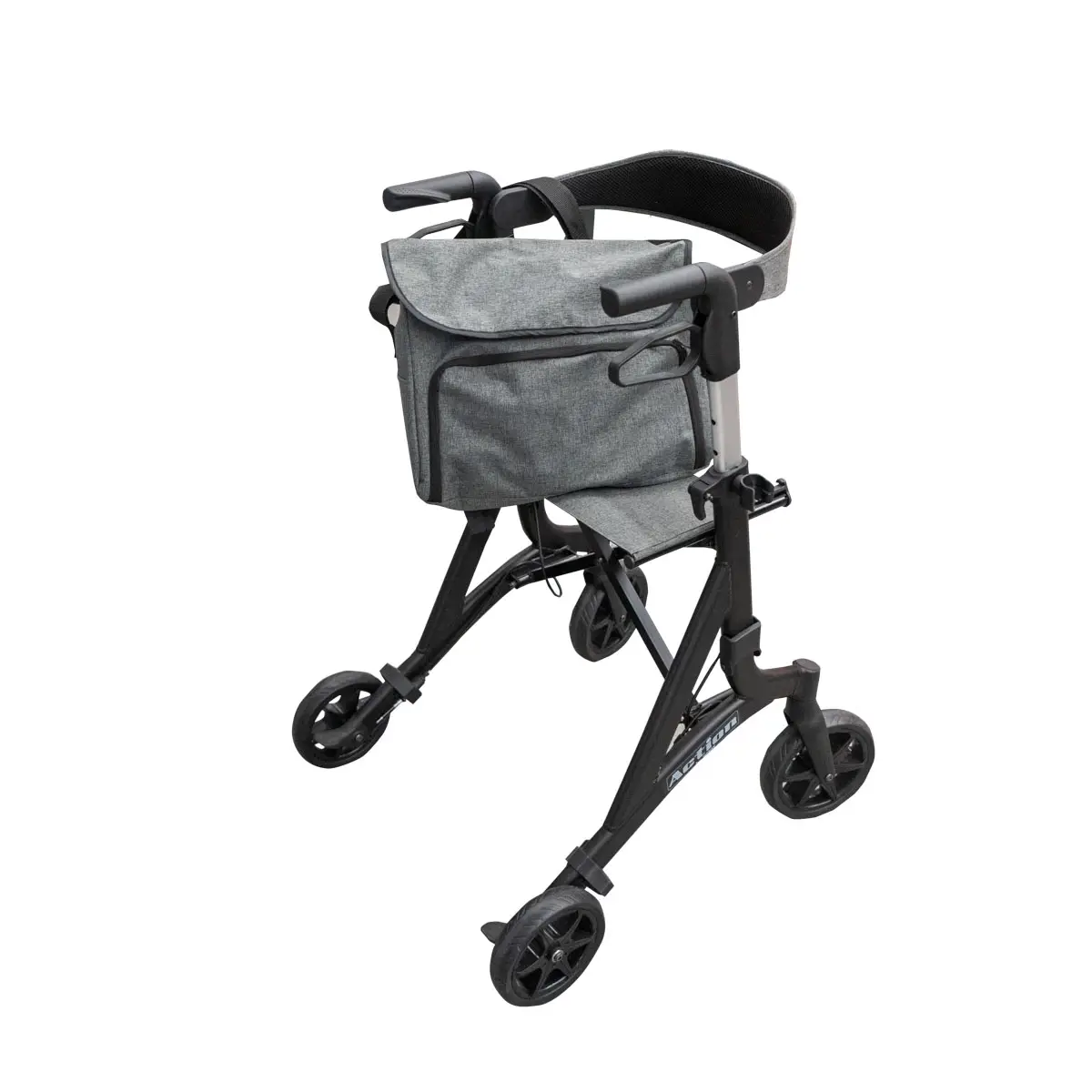 Rollator Walker Action Black 136 kg – MOBIAK