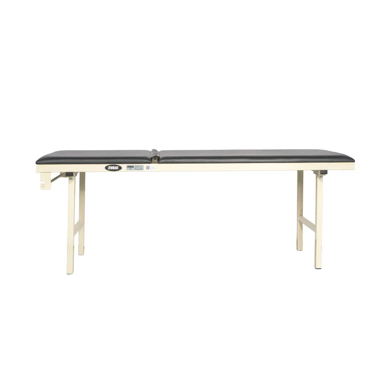 Εξεταστικό Κρεβάτι Ενισχυμένο 190×60 cm | MOBIAK | Μαύρο