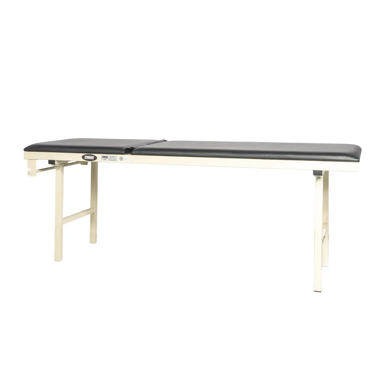 Εξεταστικό Κρεβάτι Ενισχυμένο 190×60 cm | MOBIAK | Μαύρο