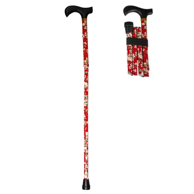 Folding Walking Stick, Aluminium, Bronze 83–93 cm | MOBIAK