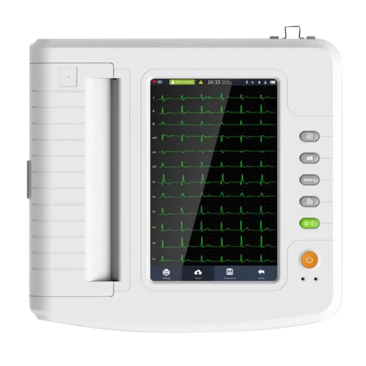 ECG-apparaat 12-kanaals ECG1212G met printer | Contec