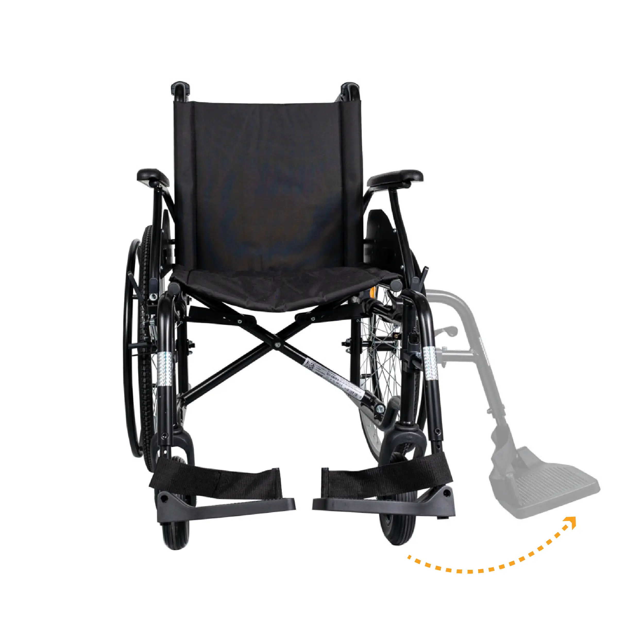 Αναπηρικό Αμαξίδιο Ελαφρού Τύπου Levo | MOBIAK | 41 cm
