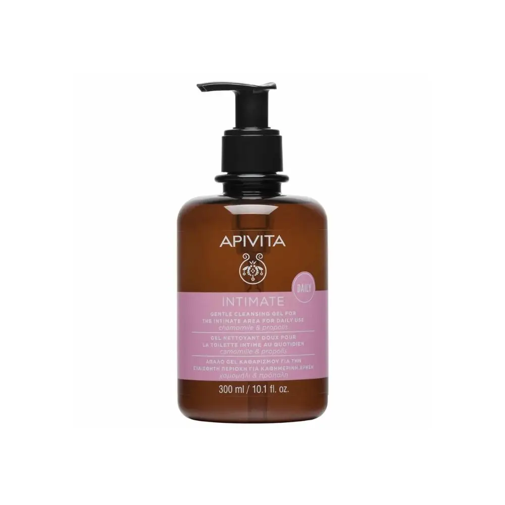 Apivita Gentle Cleansing Gel for the Intimate Area for Daily Usewith Chamomile & Propolis 300ml