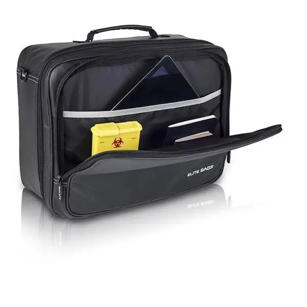 Borsa Medica GEMS OC01 Medica Nero Unisex – Pratica, 13L, Nylon Resistente