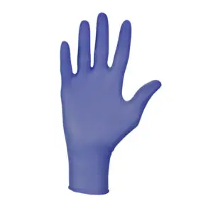 Mercator Medical Nitrylex Γάντια Νιτριλίου χωρίς Πούδρα Μπλε (100τμχ)