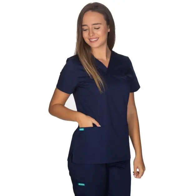 Alezi Scrub Woman Classic Fit   Dark Blue XS