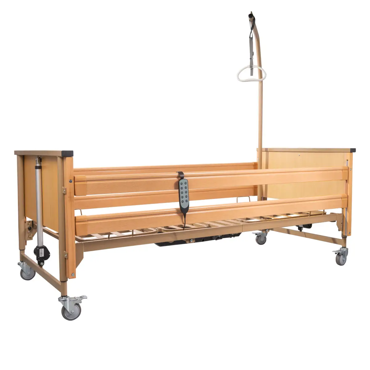 Elektr. Pflegebett VIRGO II, Metalllatten, 180 kg | MOBIAK
