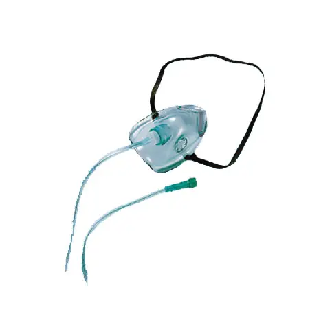 Zuurstofmasker volwassenen met slang 2,1m | MOBIAK