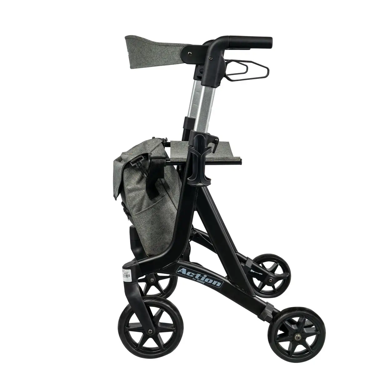 Rollator Walker Action Black 136 kg – MOBIAK