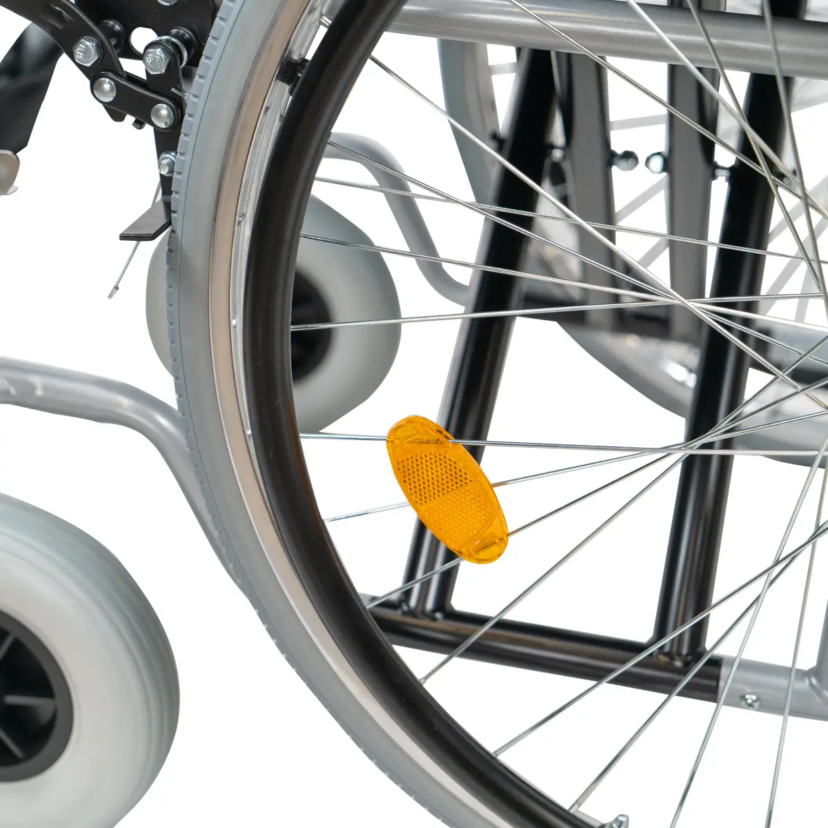 Αναπηρικό Αμαξίδιο Απλού Τύπου Gemini – MOBIAK | 43 cm