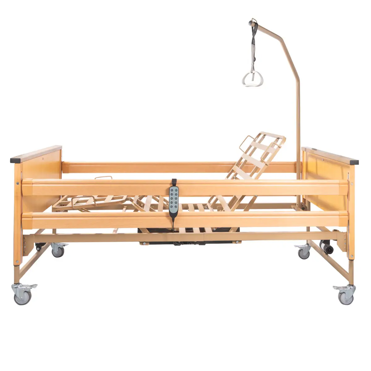 Elektr. Pflegebett VIRGO II, Metalllatten, 180 kg | MOBIAK