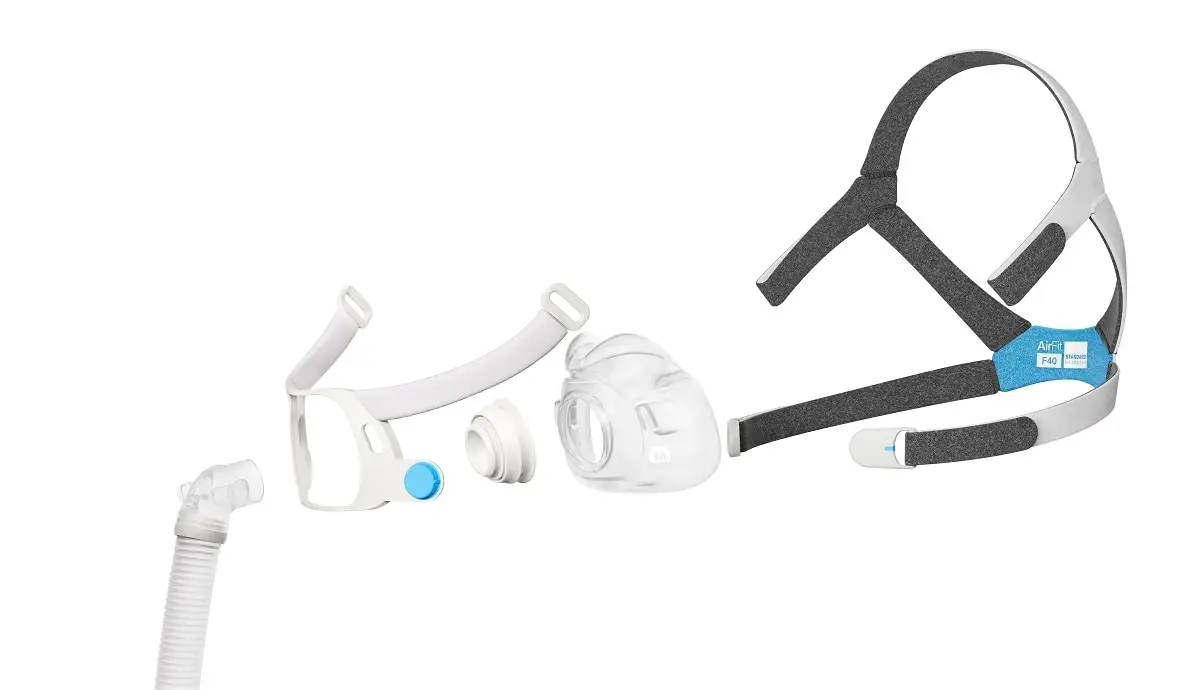 Κεφαλοδέτης Μάσκας CPAP AirFit F40 Standard | ResMed