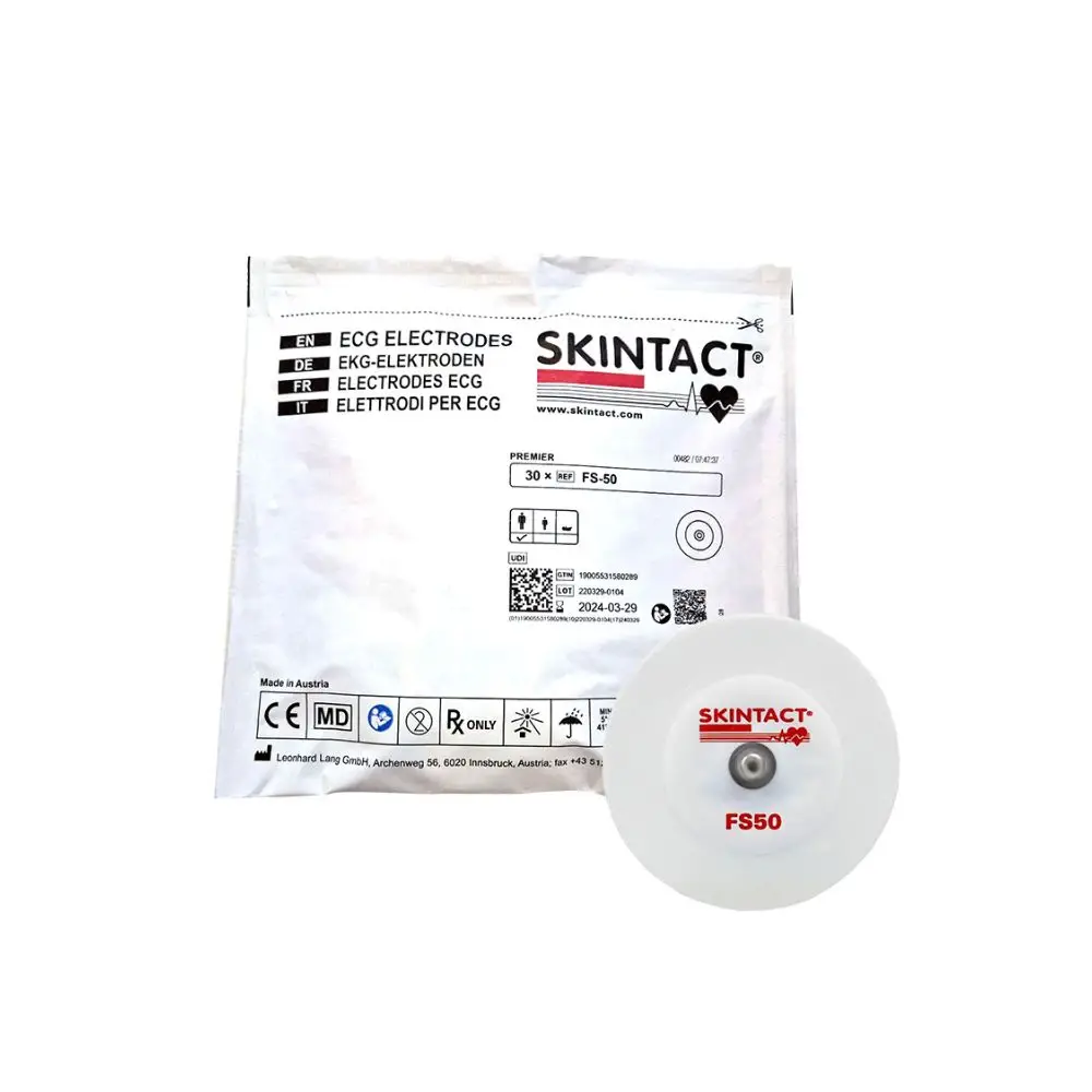 Skintact Αυτοκόλλητο Ηλεκτρόδιο Καρδιολογικό FS-50 30τμχ