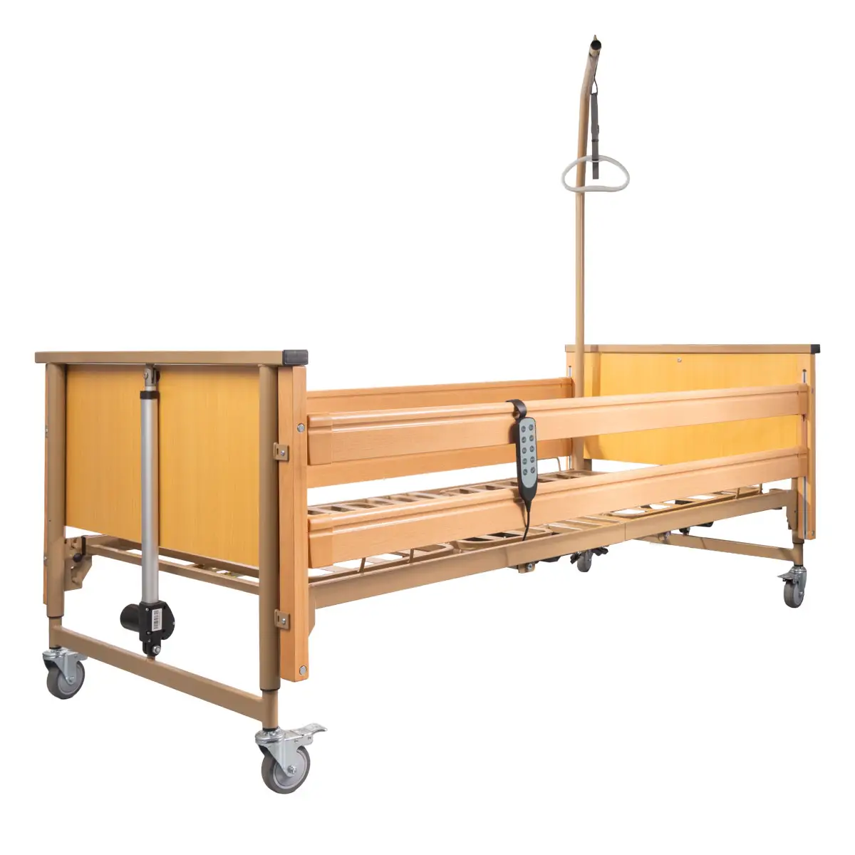 Elektr. Pflegebett VIRGO II, Metalllatten, 180 kg | MOBIAK